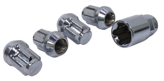 LOCK NUT SET (THIN) 12mm X 1.25mm